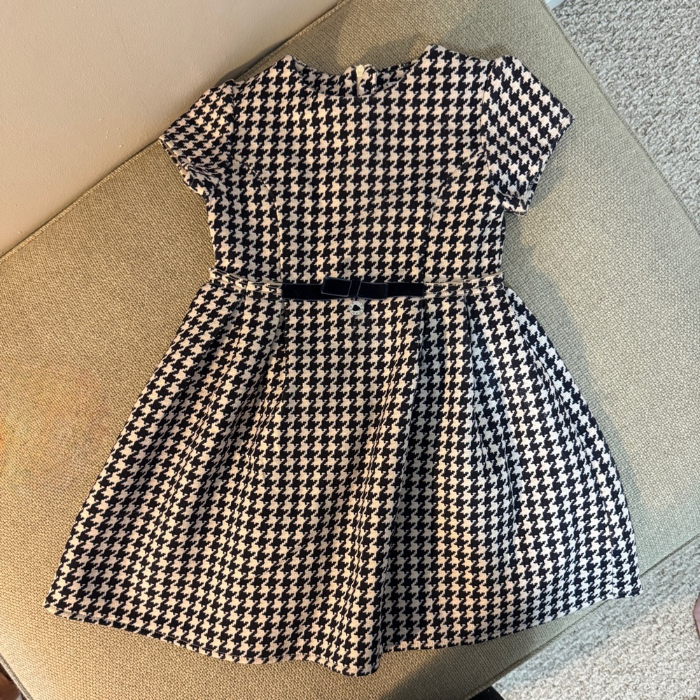 Mayoral Black and White Casual A-Line Dress